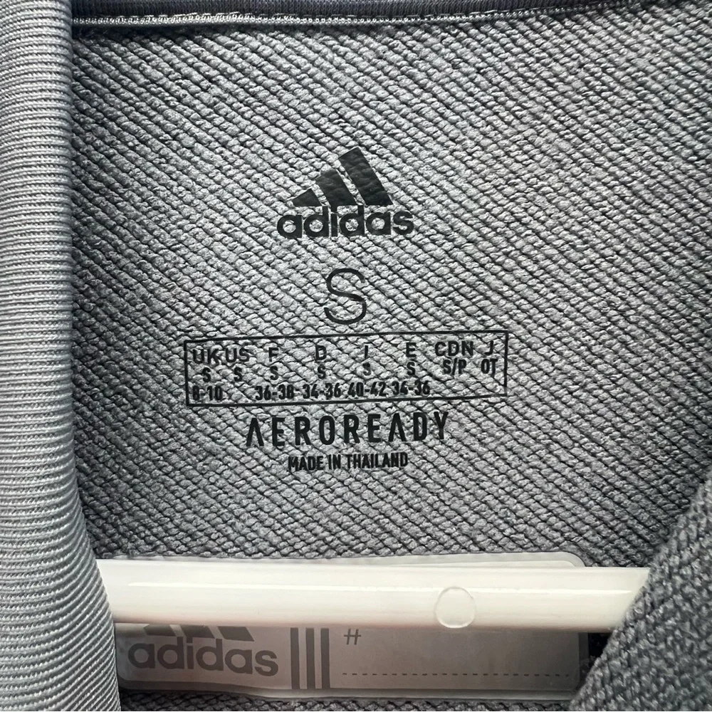 Adidas Troy Men’s Gray Hoodie Small